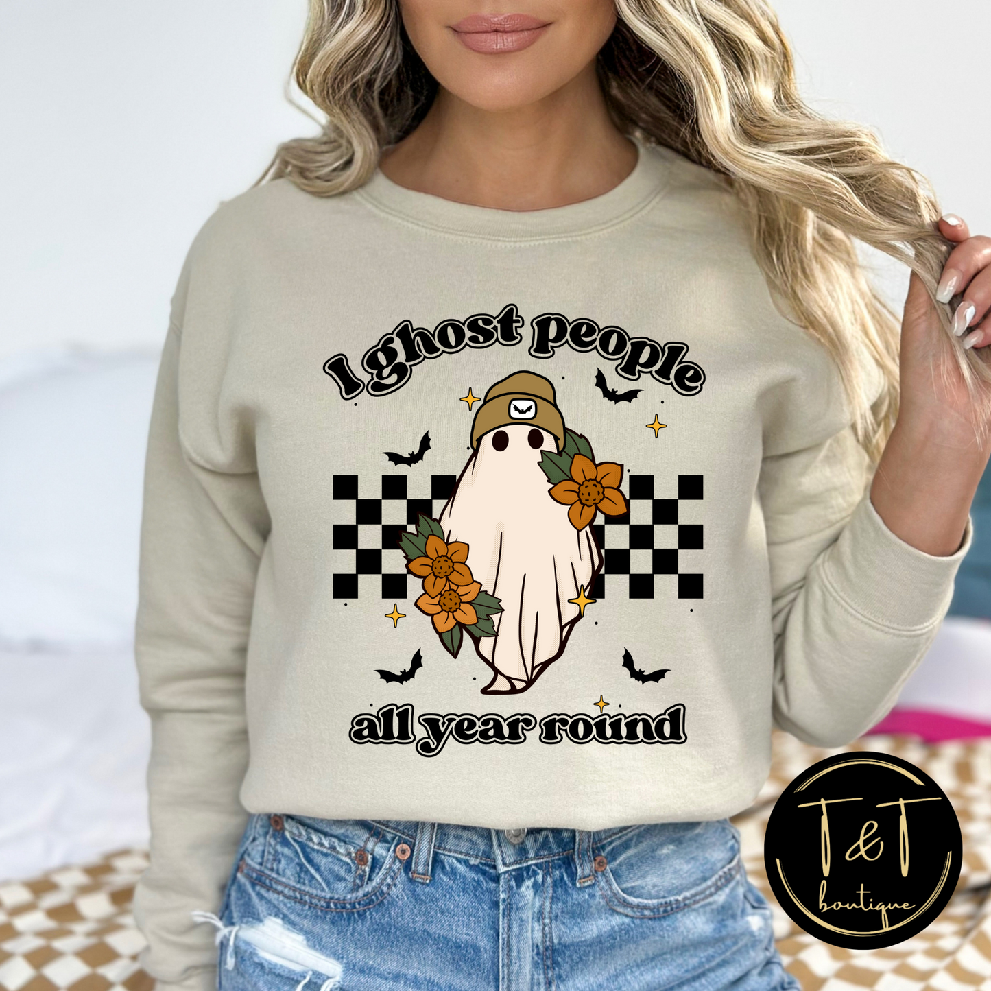 I ghost people all year round sweater