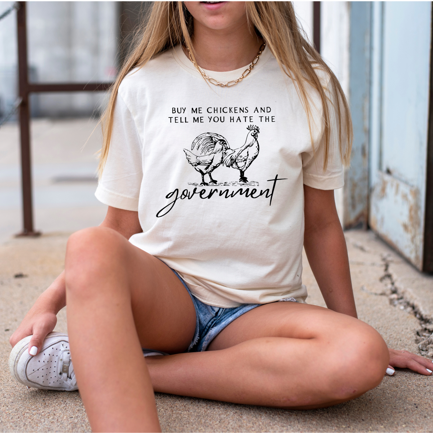 Buy me chickens and tell me how tee
