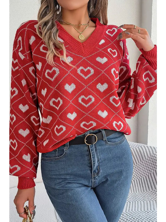 Love lantern sleeve sweater