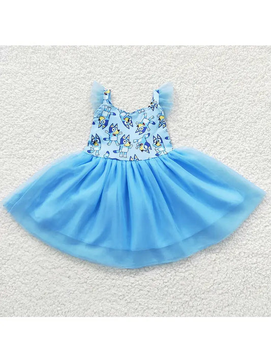 Blue tutu dress