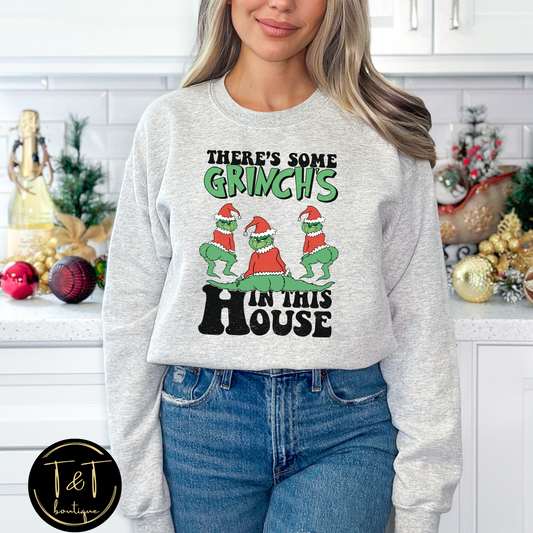 There's some grinch's in this house sweater