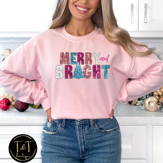 Merry and bright sweater