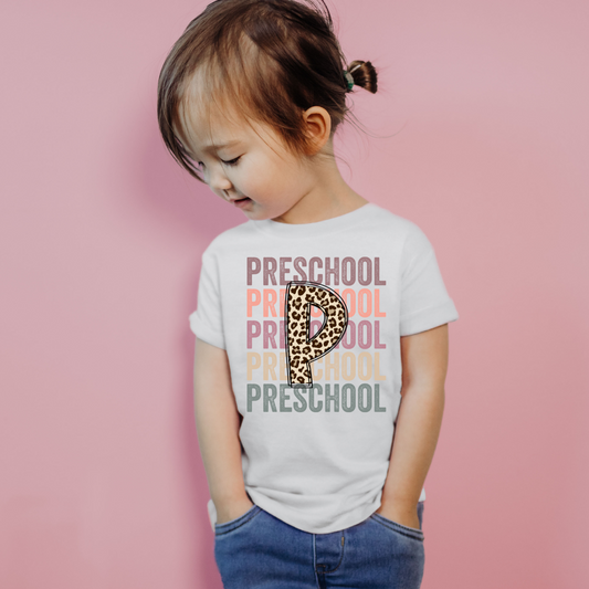 Preschool leopard kids