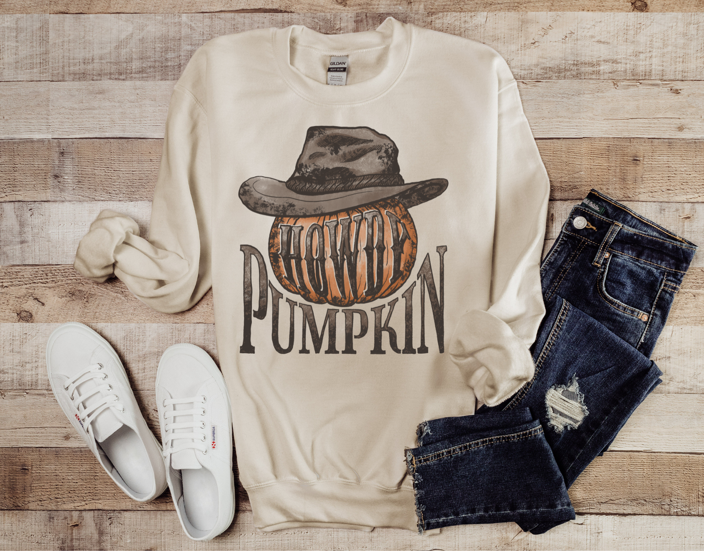 Howdy pumpkin sweater