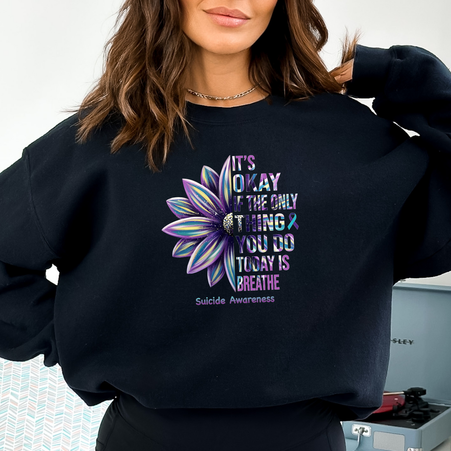 Suicide awareness sweater