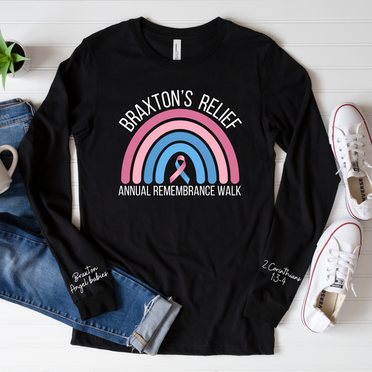 Braxton's relief long sleeve tee