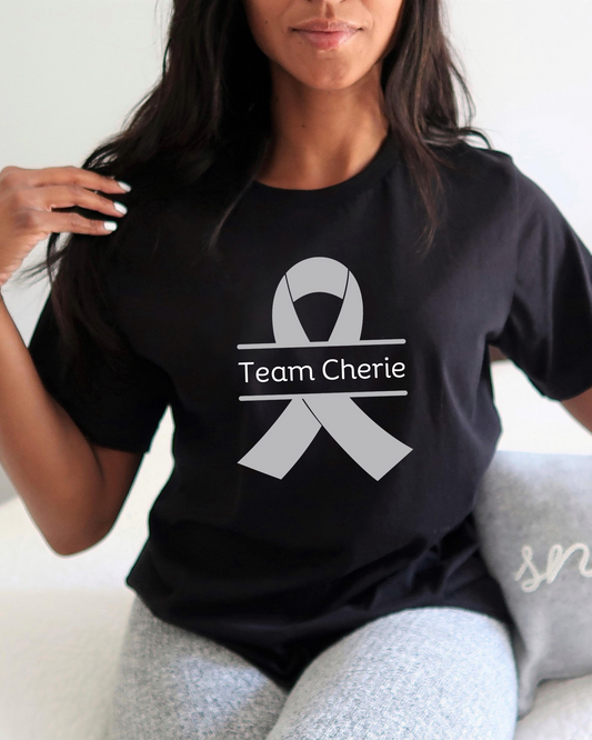 Team Cherie Adult tee