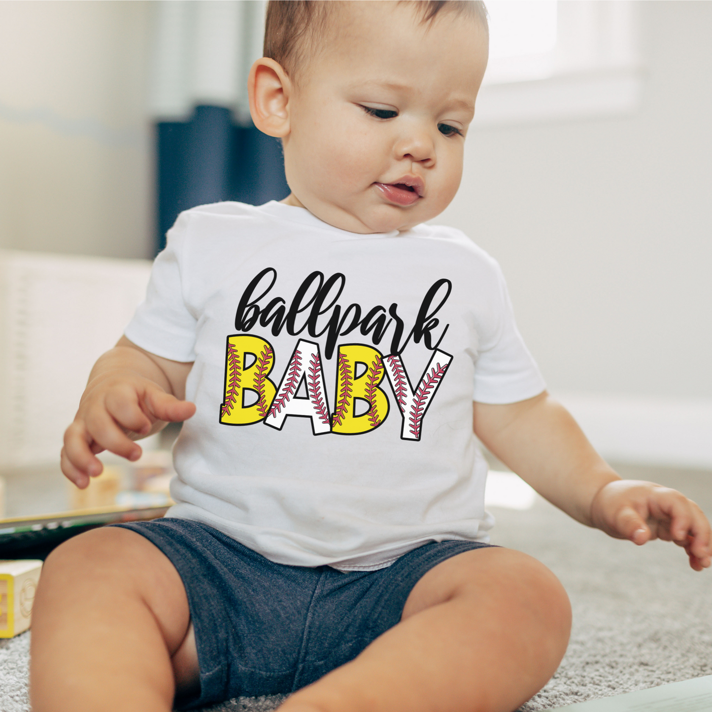 Ballpark baby kids shirt