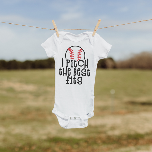 I pitch the best fits kids shirt