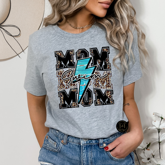 Swim mom tee