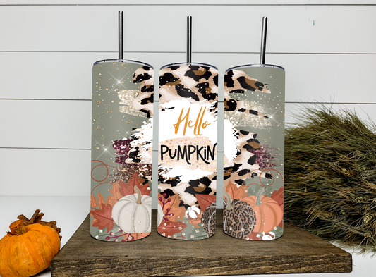 Hello pumpkin tumbler