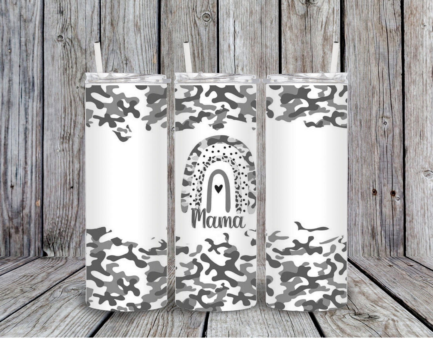 Mama camo tumbler