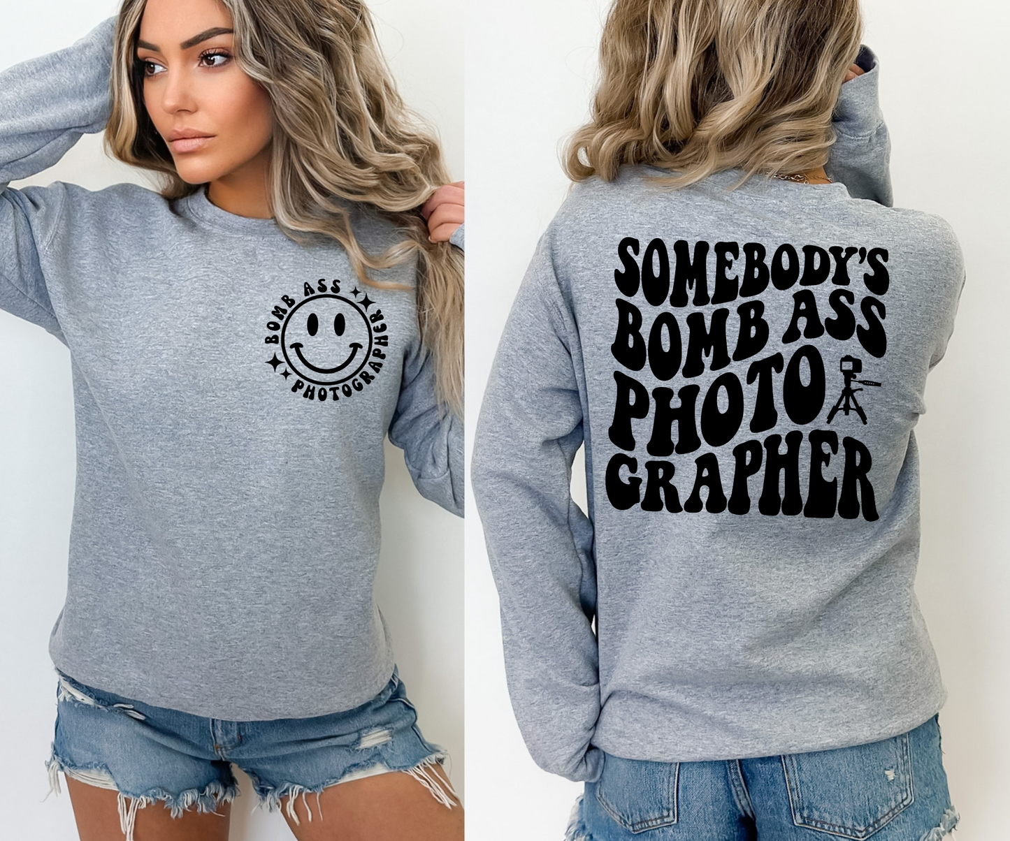 Somebody's photographer sweater