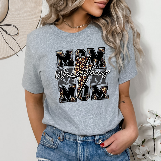 Wrestling mom tee 2