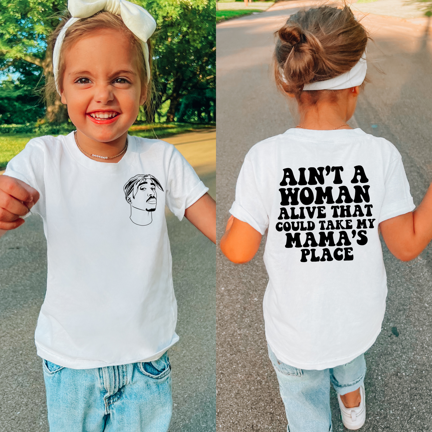 Ain't a woman alive kids shirt