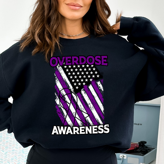 Overdose awareness sweater