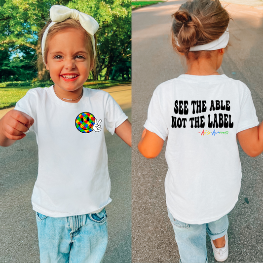 See the able not the label kids shirt