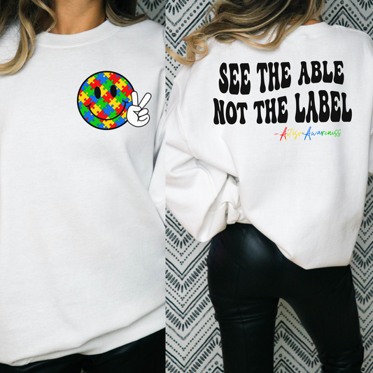 See the able not the label sweater