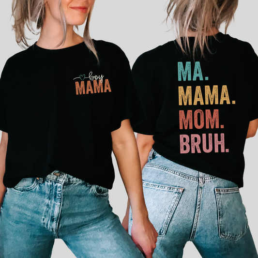 Boy mama tee